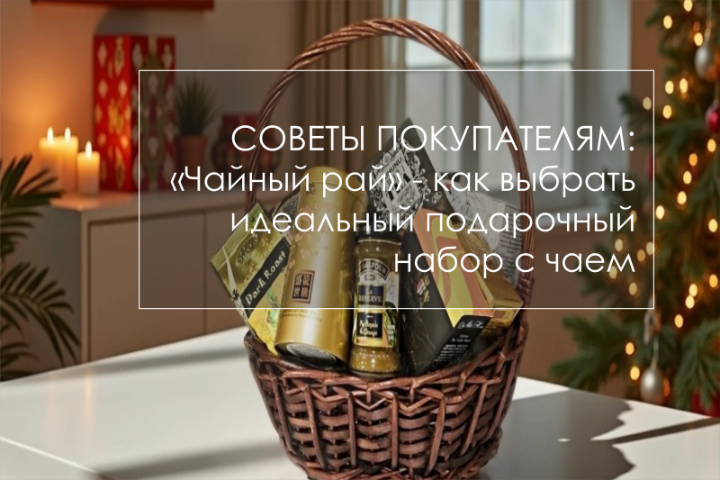 «Чайный рай» - как выбрать идеальный подарочный набор с чаем для любого случая