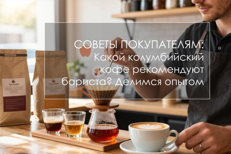 Какой колумбийский кофе рекомендуют бариста? Делимся опытом
